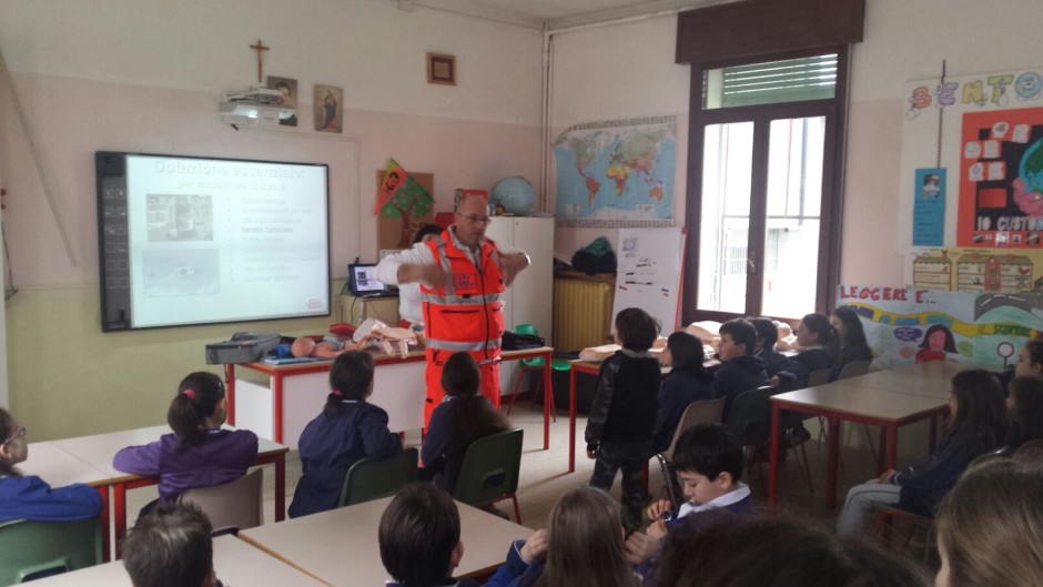 lezione di primo soccorso